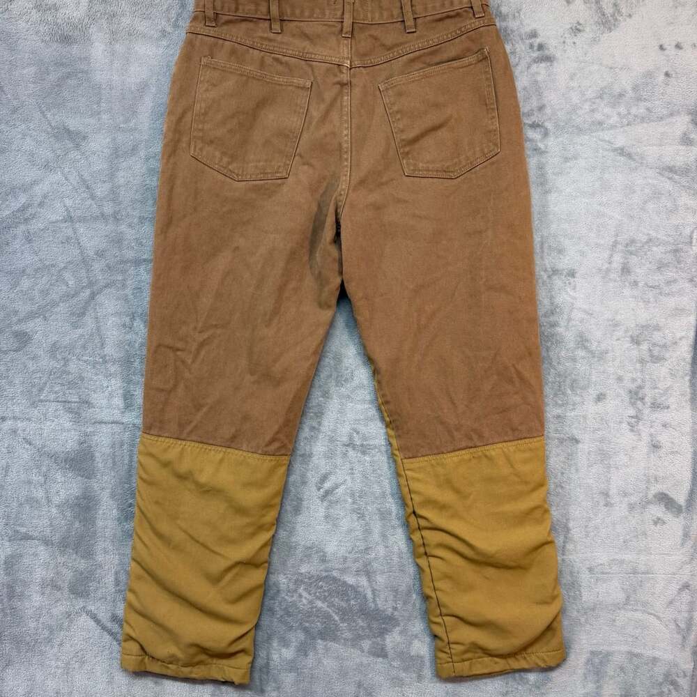 Gamehide Hunting Pants Size 36-32 Brown Canvas Upland Briar Guard